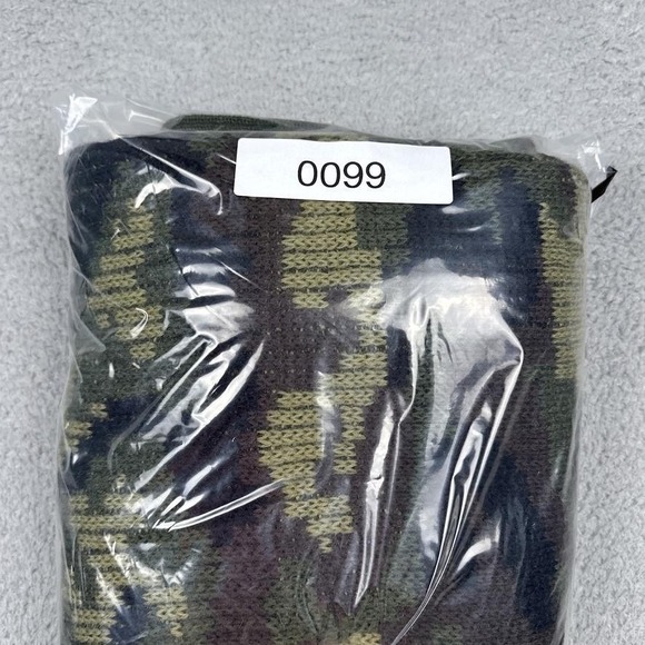 Vintage Brigade Quartermasters Sweater Mens Large Army Camo Wool Pullover - Picture 11 of 11